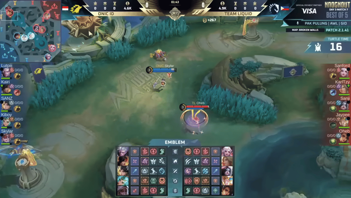 Skylar terpaksa menggunakan fighter di META terbaru