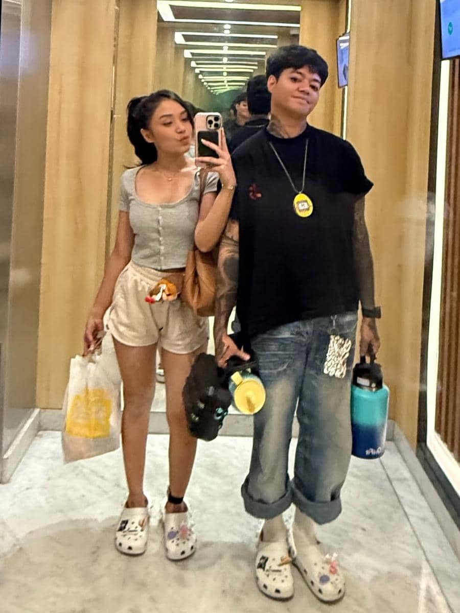 Romantisnya Lula Lahfah dan Reza Arap