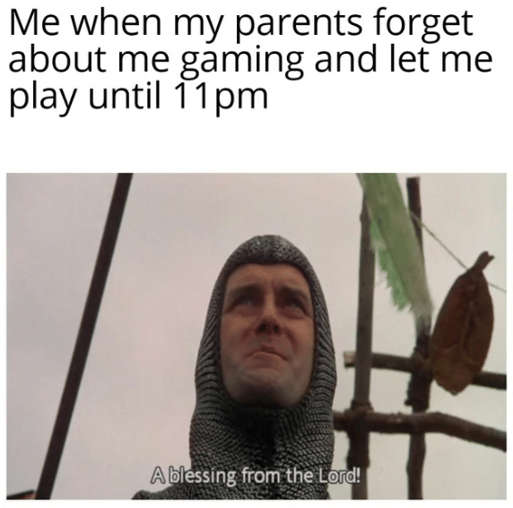 meme hal bikin bahagia pas main game