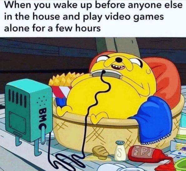 meme hal bikin bahagia pas main game