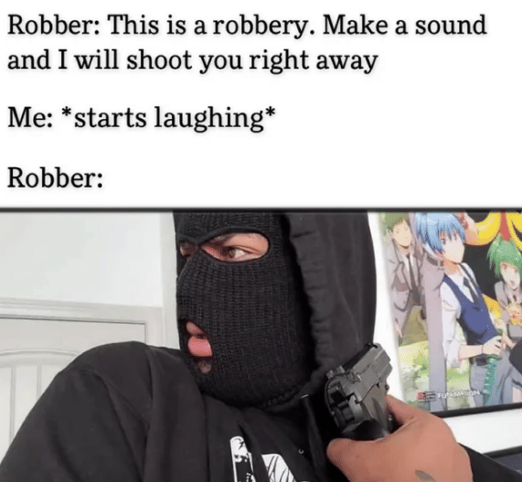 meme skenario palsu perampokan