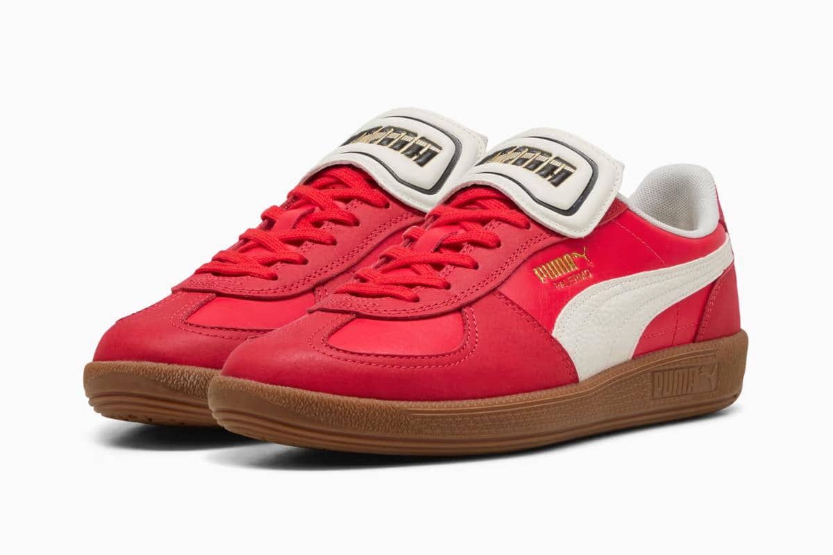 foto sneakers merah Puma 