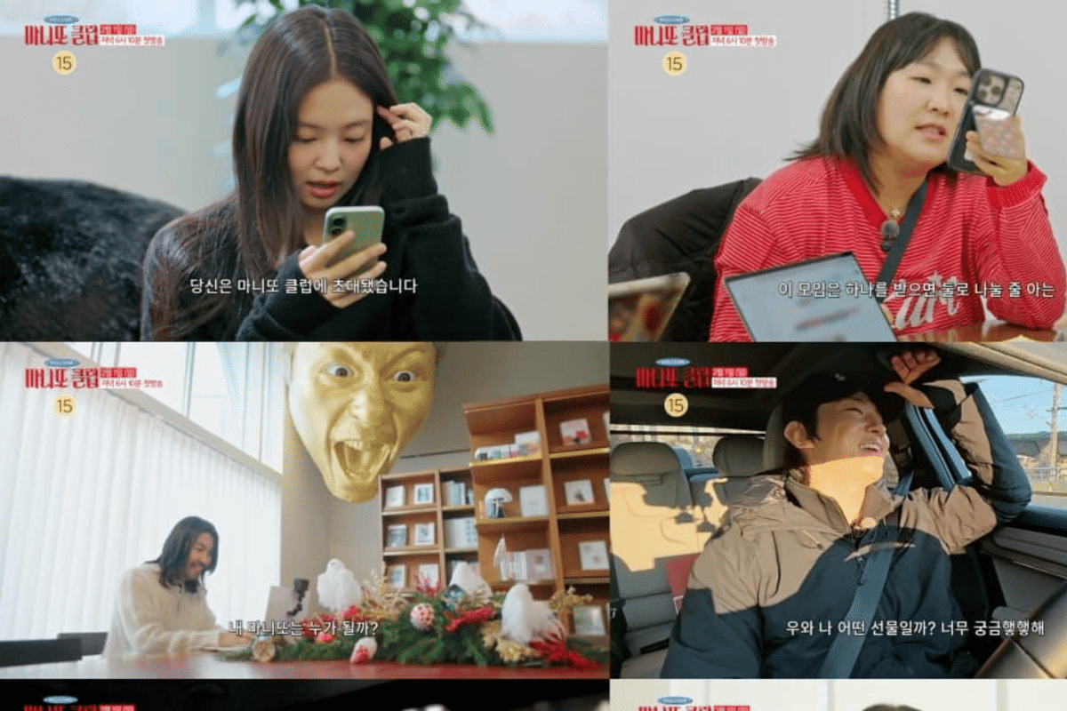 cuplikan variety show The Secret Friend's Club