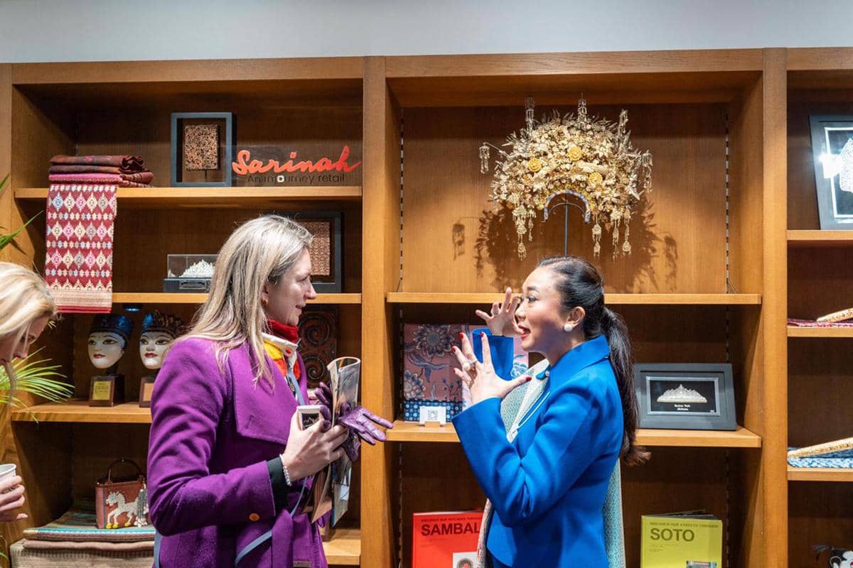 Sarinah Perkuat Ekspor, Tampilkan Puluhan Produk Lokal RI di WEF 2026