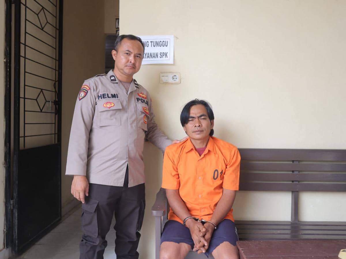 Polisi meringkus pelaku Supriyadi.