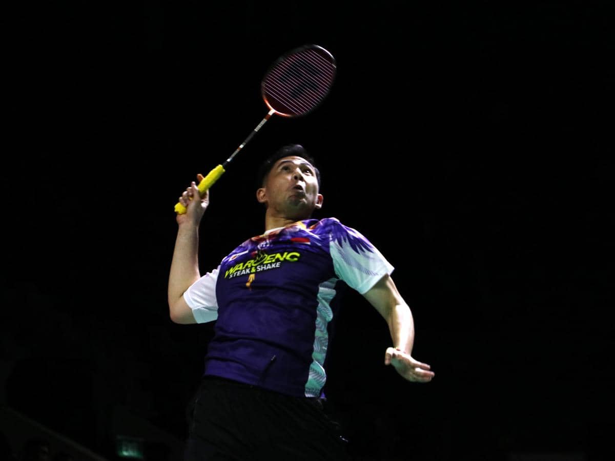 Sabar Karyaman Gutama/Moh. Reza Pahlevi Isfahani kalahkan wakil Malaysia di perempat final Indonesia Masters 2026.