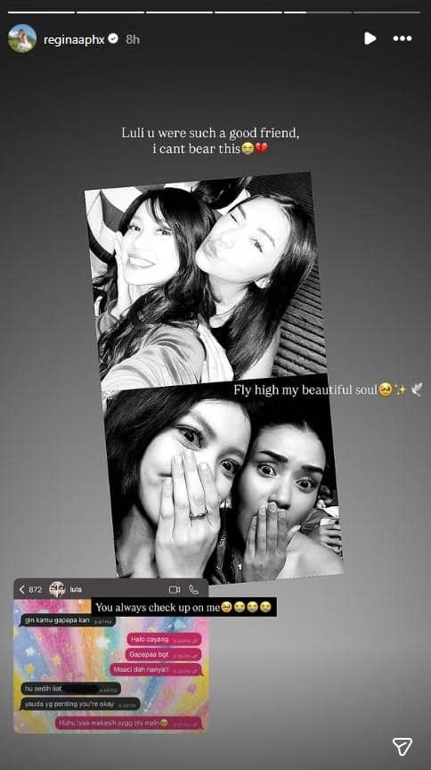 ucapan belasungkawa untuk Lula Lahfah