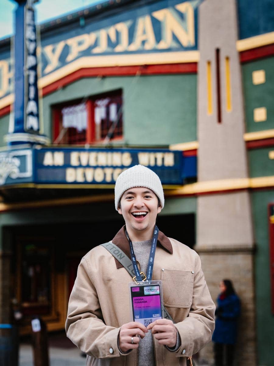 Angga Yunanda dan tim Para Perasuk di Sundance Film Festival