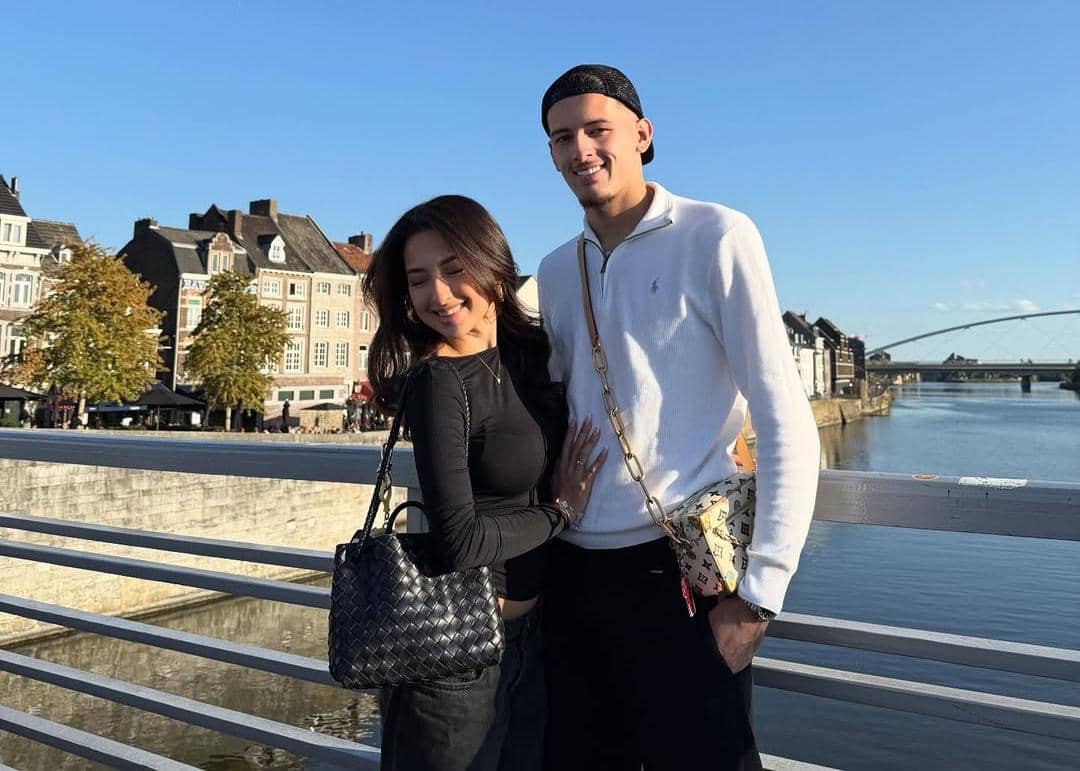 Justin Hubner dan Jennifer Coppen. 