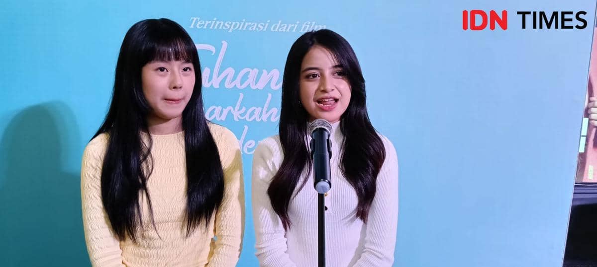 Meet and greet cast film Tuhan Benarkah Kau Mendengarku (IDN Times/Feny Maulia Agustin)