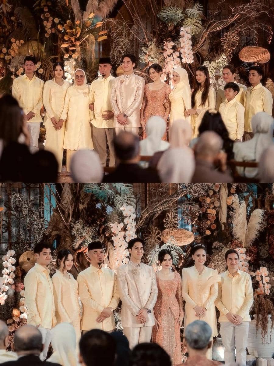 gaya Alyssa Daguise di lamaran Syifa Hadju dan El Rumi 