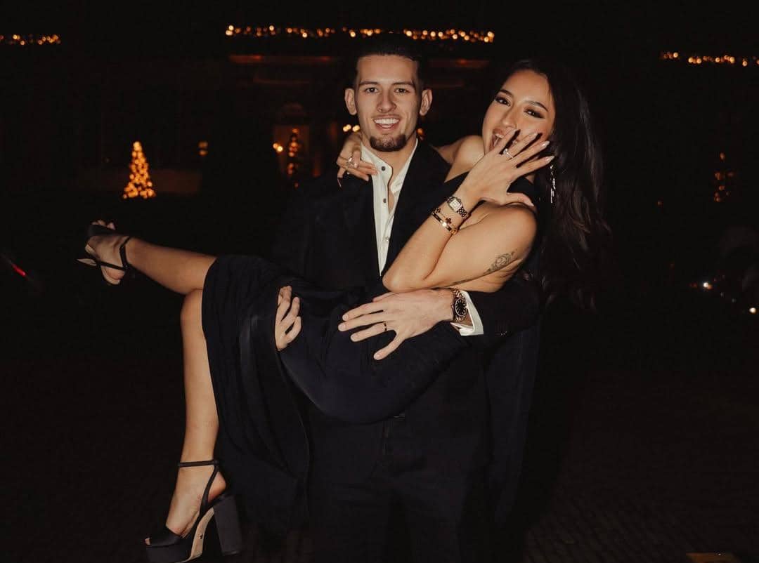 Justin Hubner dan Jennifer Coppen. 