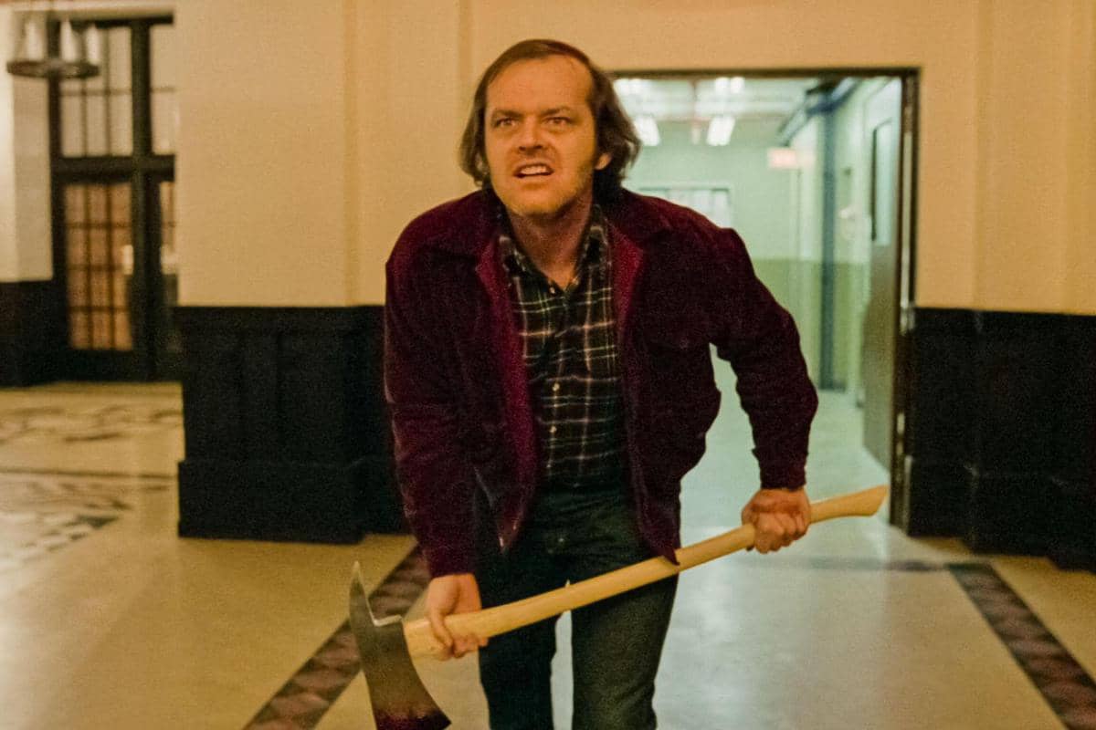 cuplikan adegan Jack Torrance dalam film The Shining