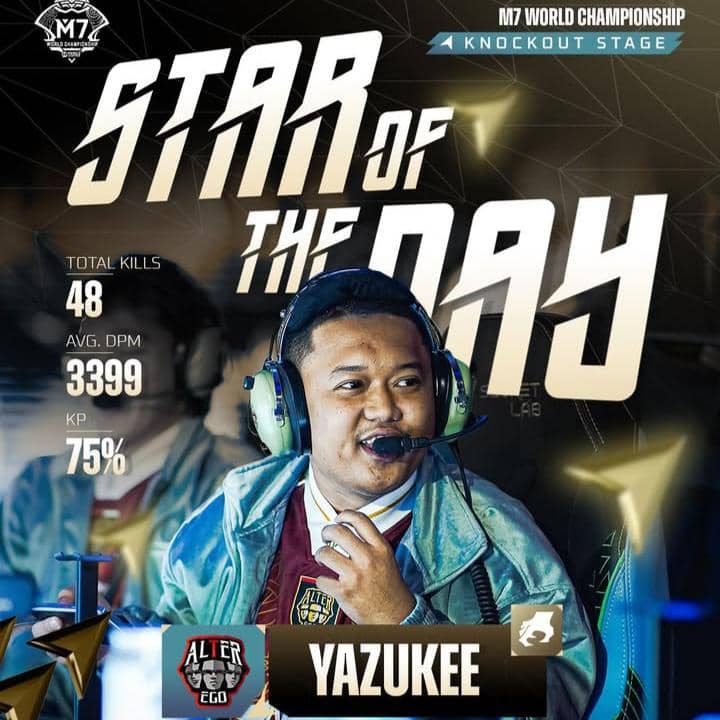 Yazukee Dinobatkan sebagai Star of the Day
