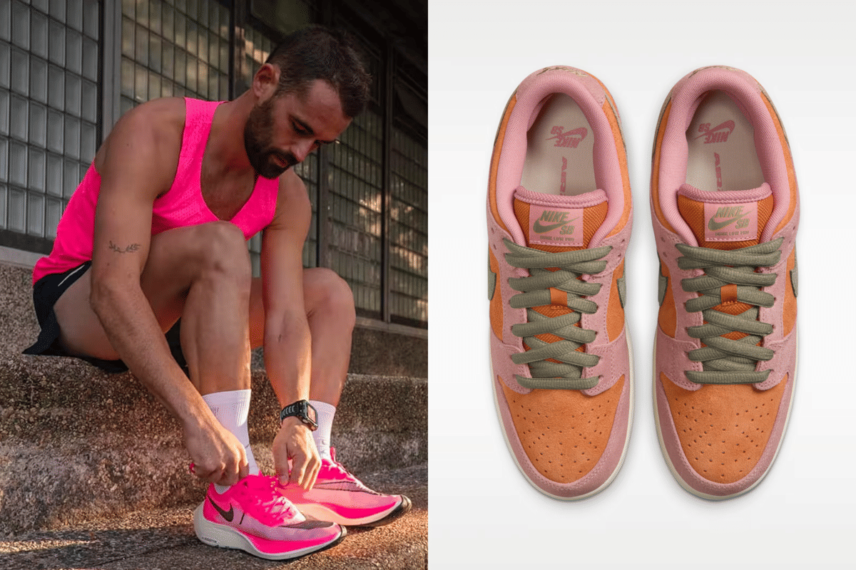 foto sneakers pink Nike