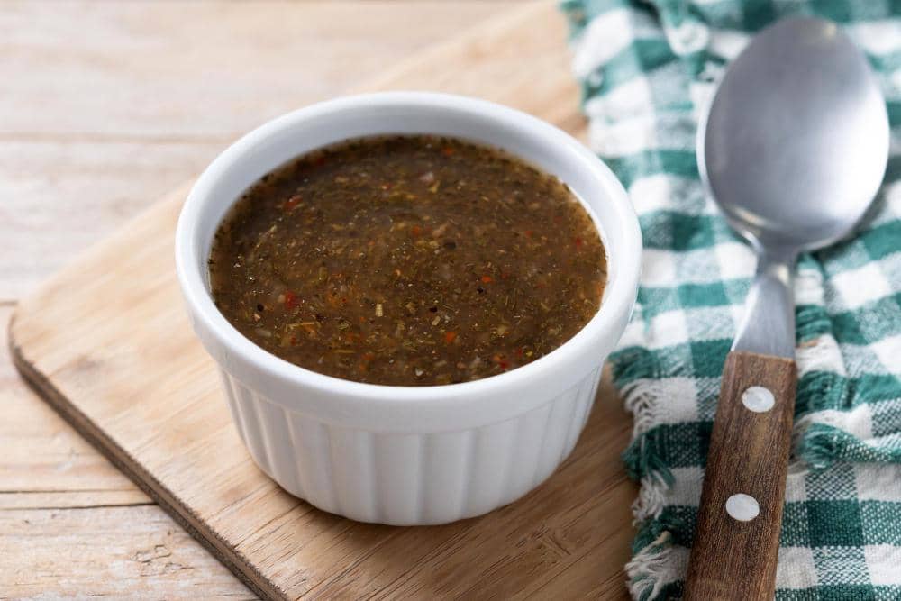 Saus chimichurri.