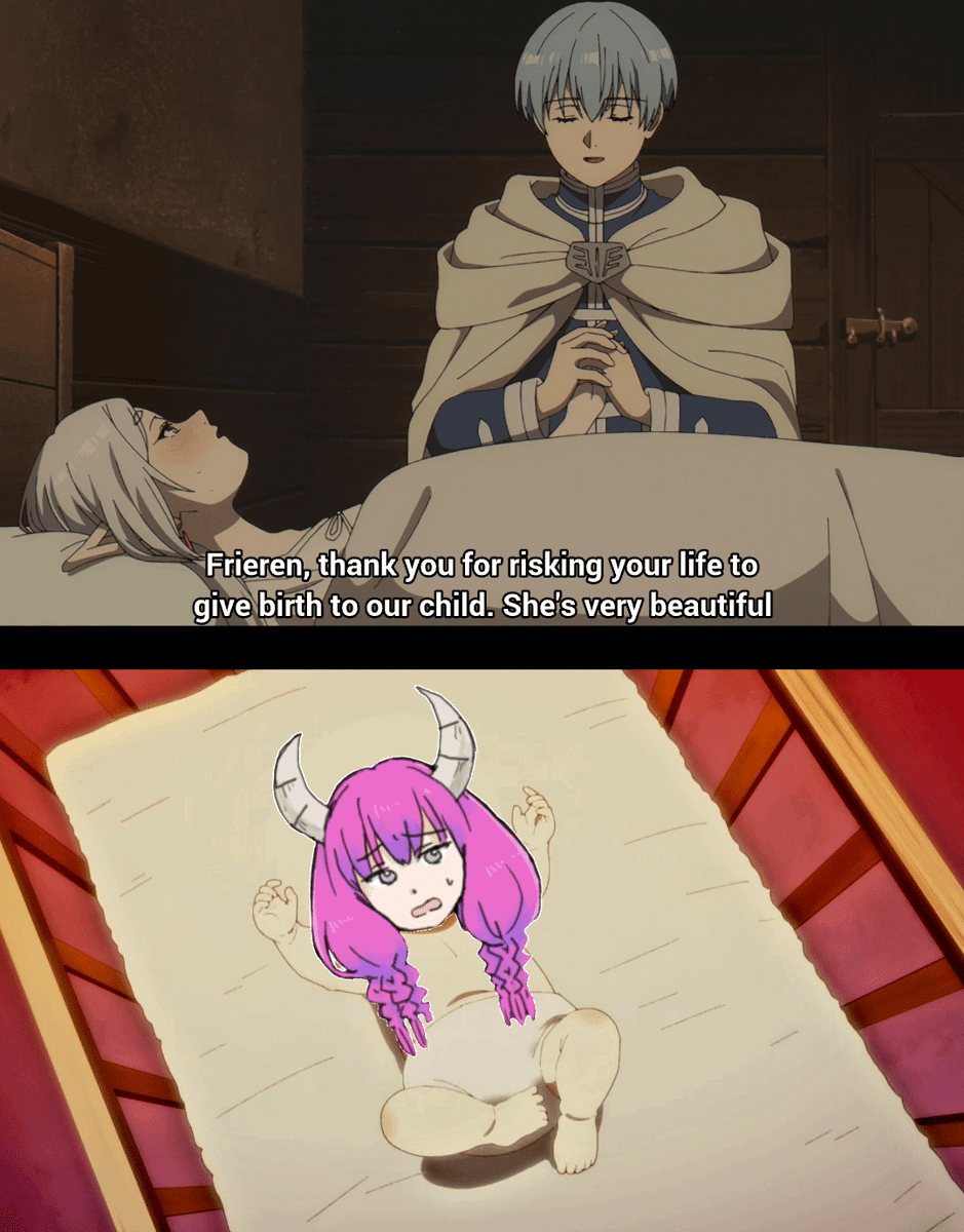 meme Aura dari Frieren