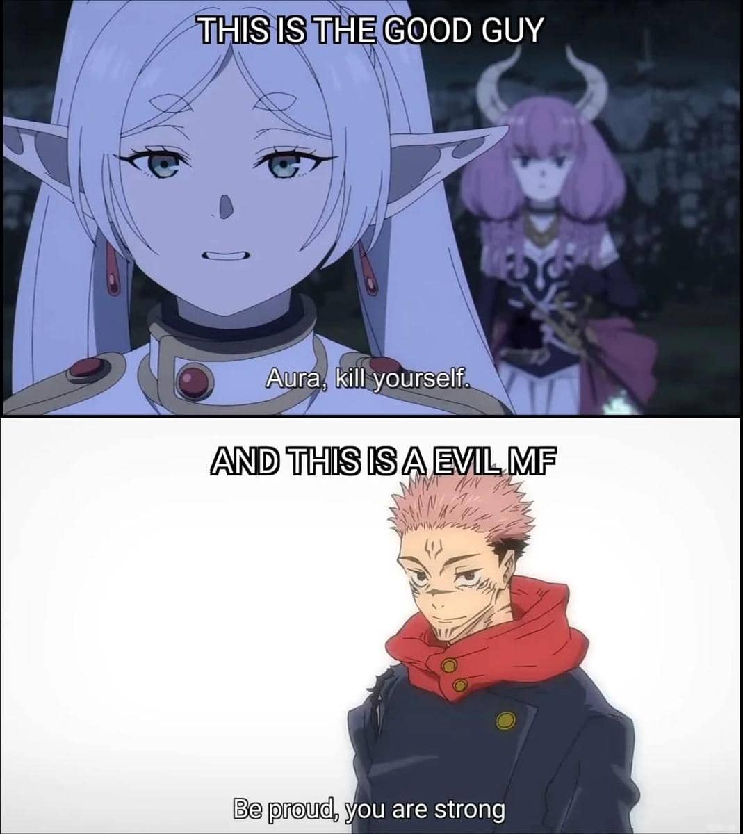 meme Aura dari Frieren