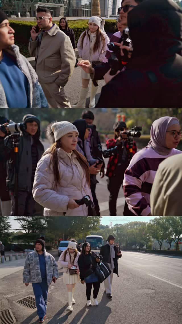 Irfan Hakim dan tim FYP liburan ke Shanghai.