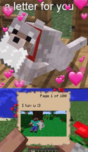 meme sayang hewan di game