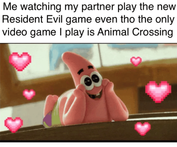 meme sayang hewan di game