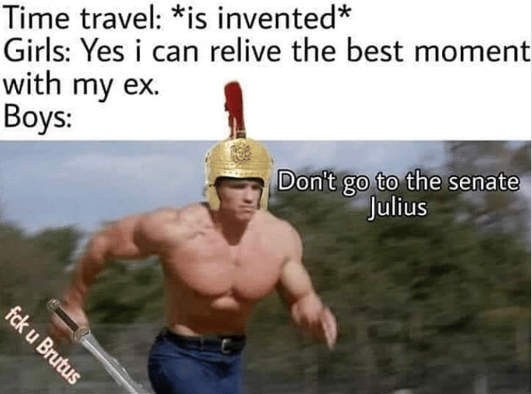 meme time traveler ke masa perang