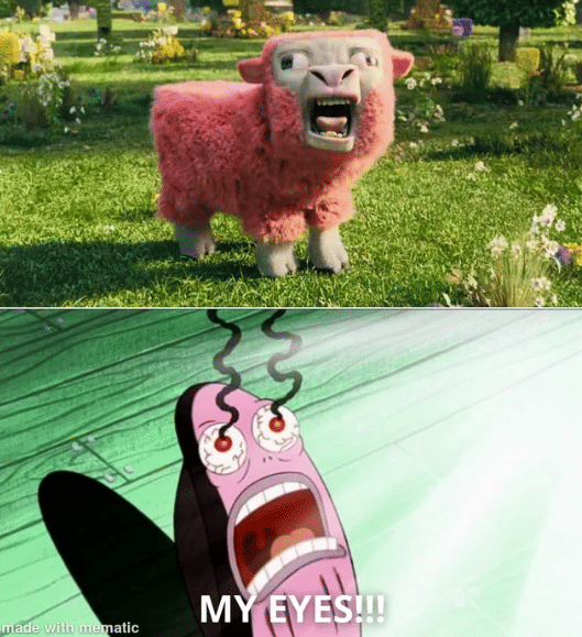 meme hewan dalam game Minecraft