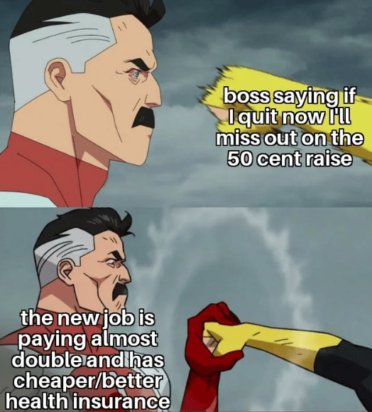 meme satire bos di tempat kerja