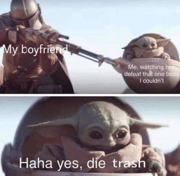 meme main game bareng pacar