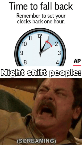 meme kerja sampai larut malam