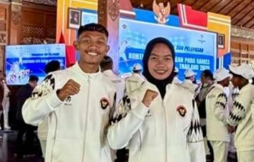 Yahya dan Helin atlet disabilitas asal Riau yang terpilih untuk membela Indonesia di ASEAN Para Games Thailand
