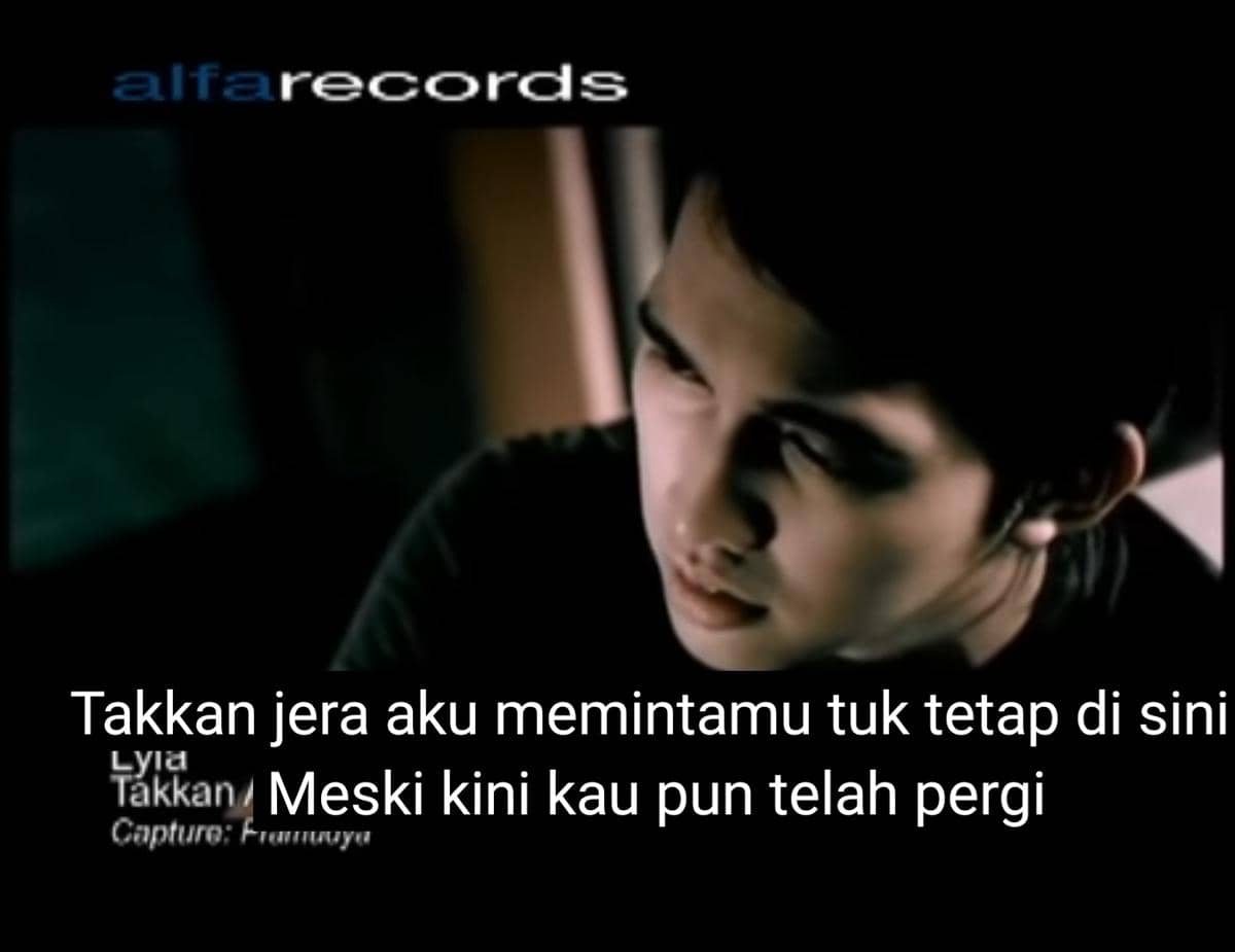 cuplikan video klip "Takkan Ada"