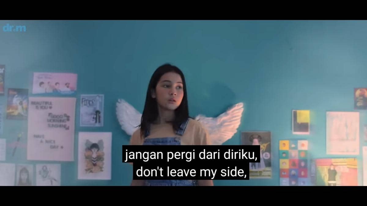 cuplikan video klip "Tak Kan Hilang"