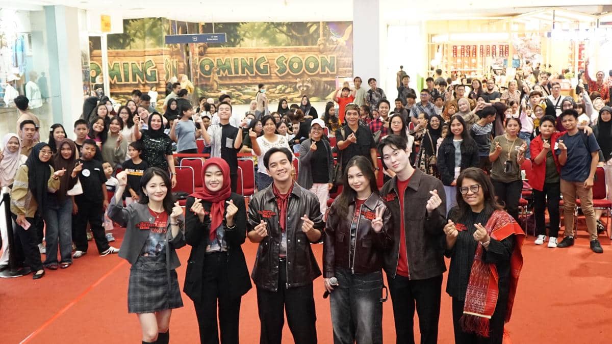 Meet and Greet Film Dowajuseyo, Tolong Saya! di Medan, Sabtu (24/1/2026) (dok.Heart Pictures)