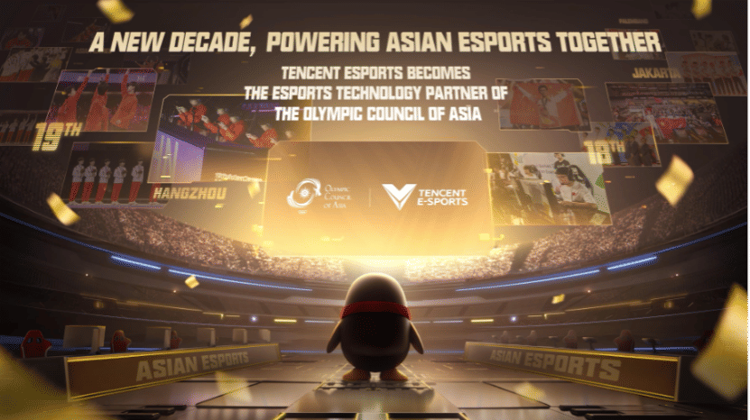Tencent Esports x Dewan Olimpiade Asia