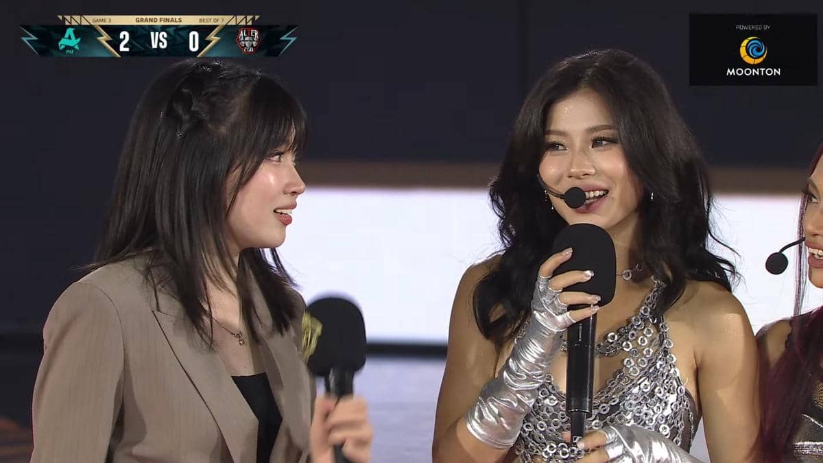 Potret penampilan no na di grand final M7 World Championship