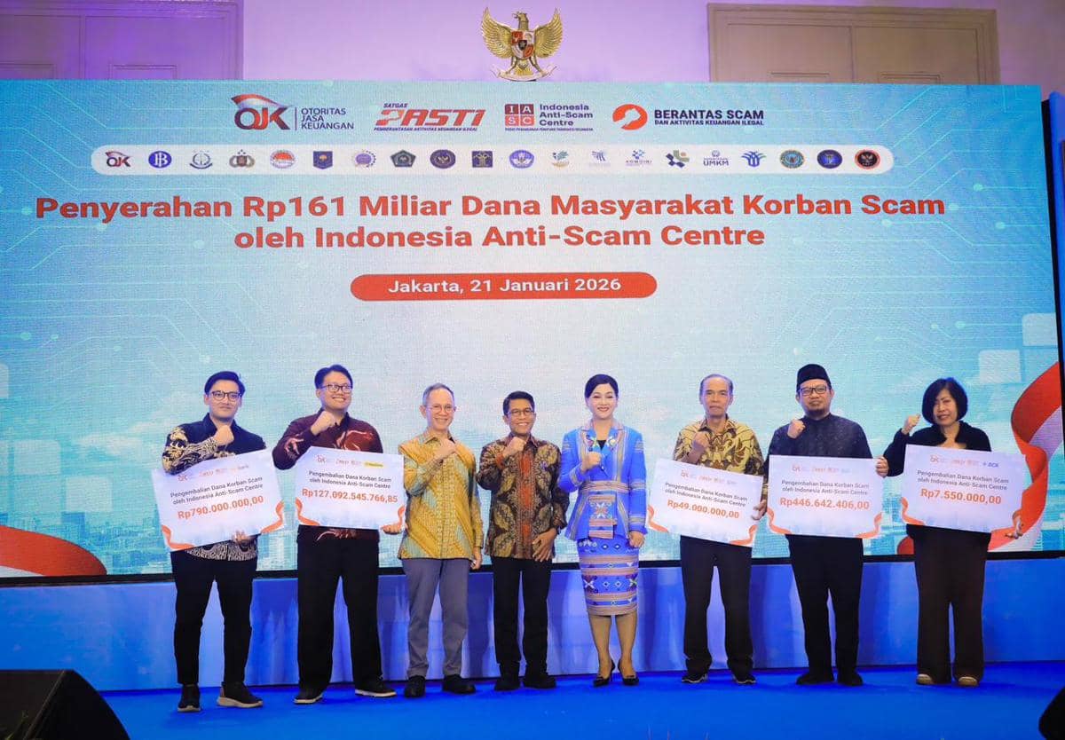 IASC Kembalikan Rp161 Miliar Dana Milik Korban Scam