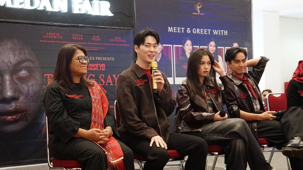 Meet and Greet Film Dowajuseyo, Tolong Saya! di Medan, Sabtu (24/1/2026) (dok.Heart Pictures)