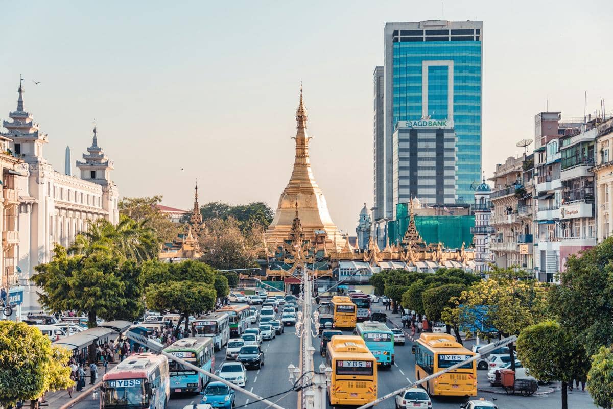 Kota Yangon, Myanma