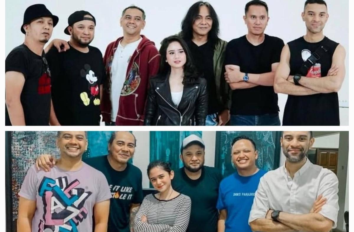 kenangan Tissa Biani dan Lucky Widja vokalis band Element