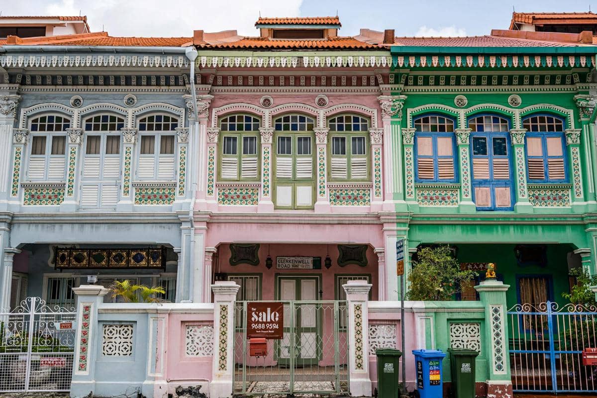 potret rumah Peranakan di Singapura