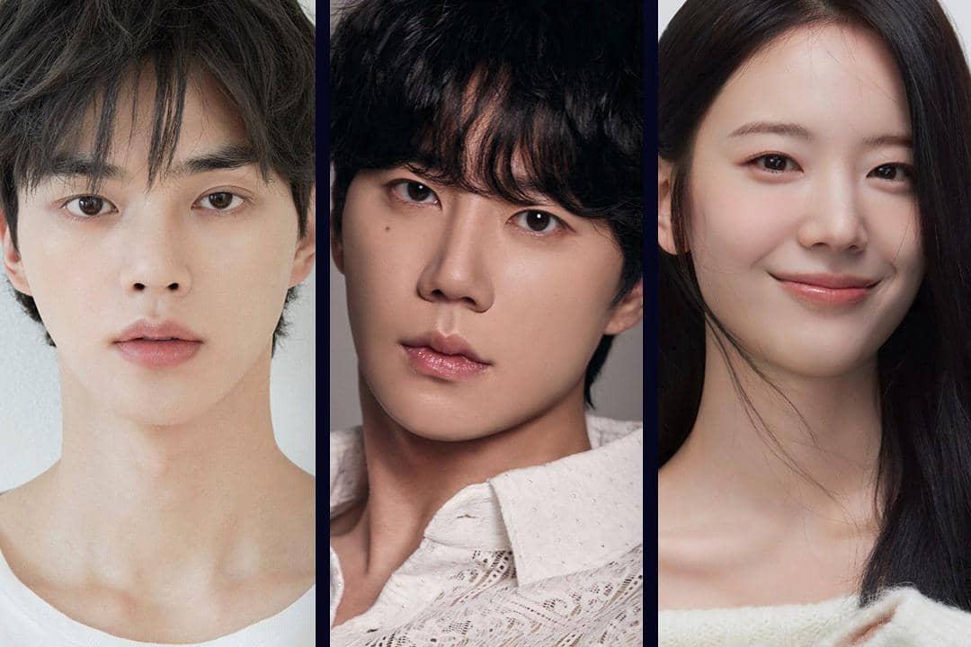 Song Kang, Lee Jun Yeong, dan Gyuri dalam drama Four Hands