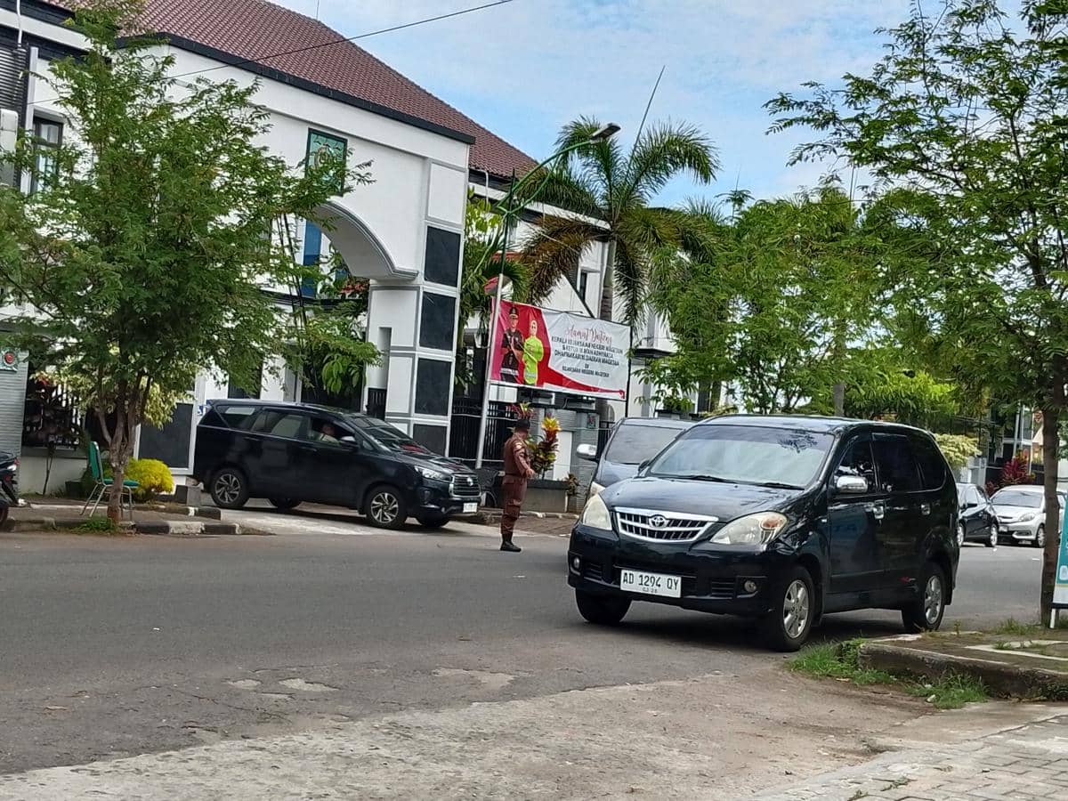 Kantor Kejaksaan Negeri Magetan, jalan Karya IDN Times/Riyanto.. 