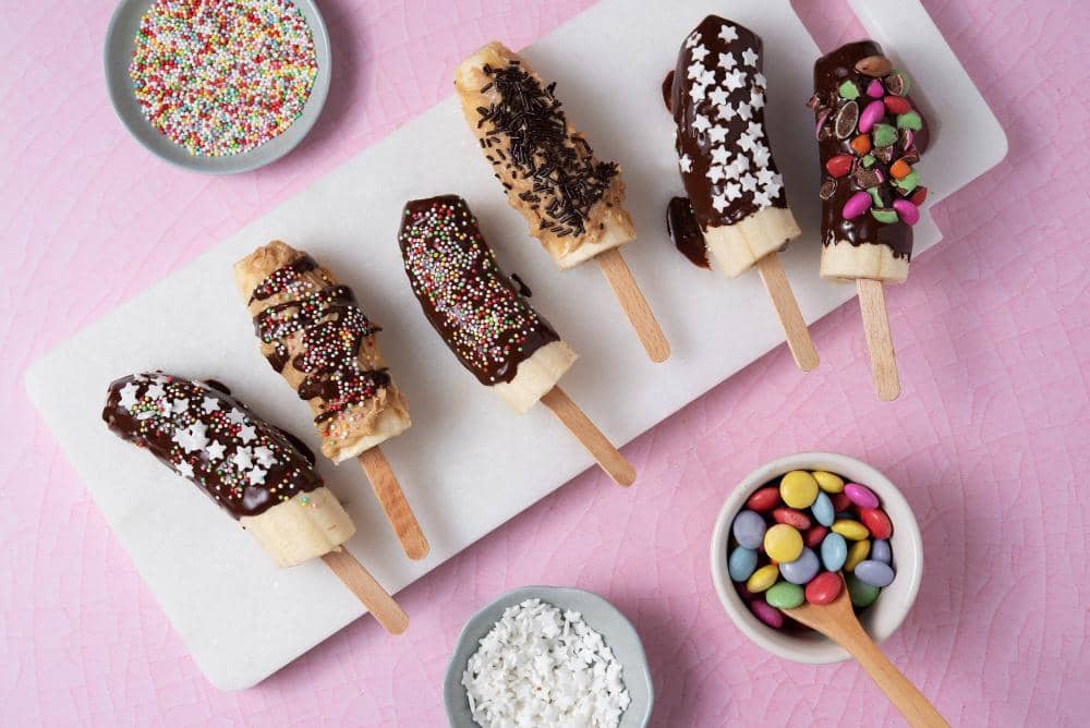 ilustrasi choco banana