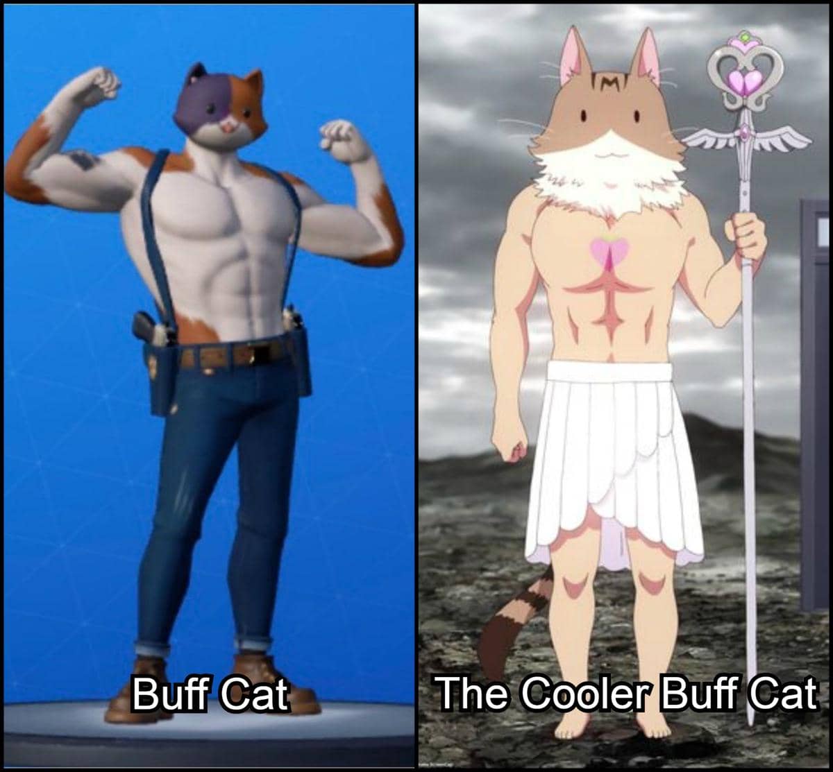 meme anime tentang otot