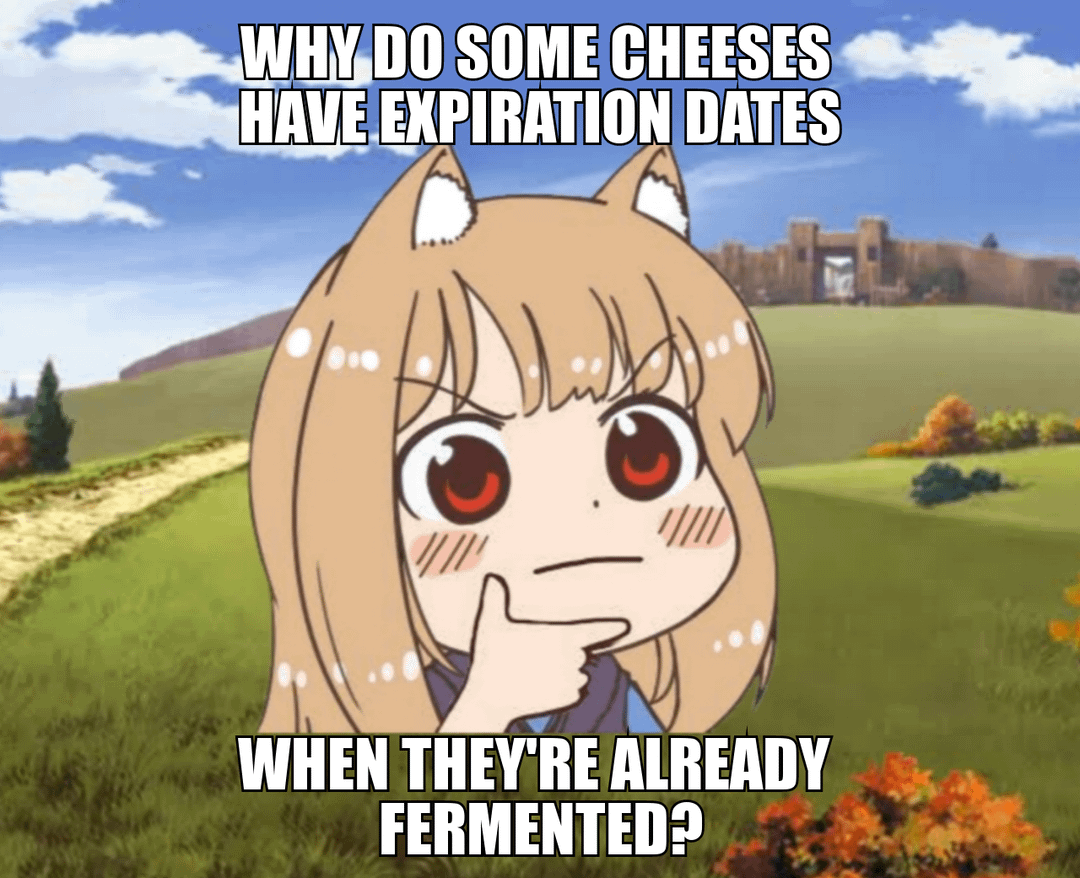 meme anime tentang kedaluwarsa