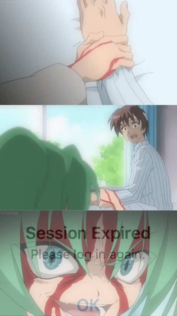 meme anime tentang kedaluwarsa