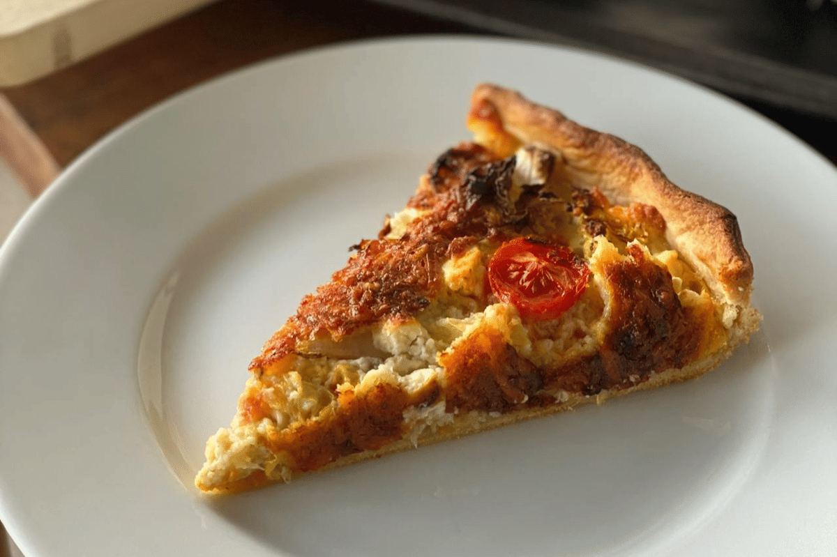 ilustrasi quiche telur