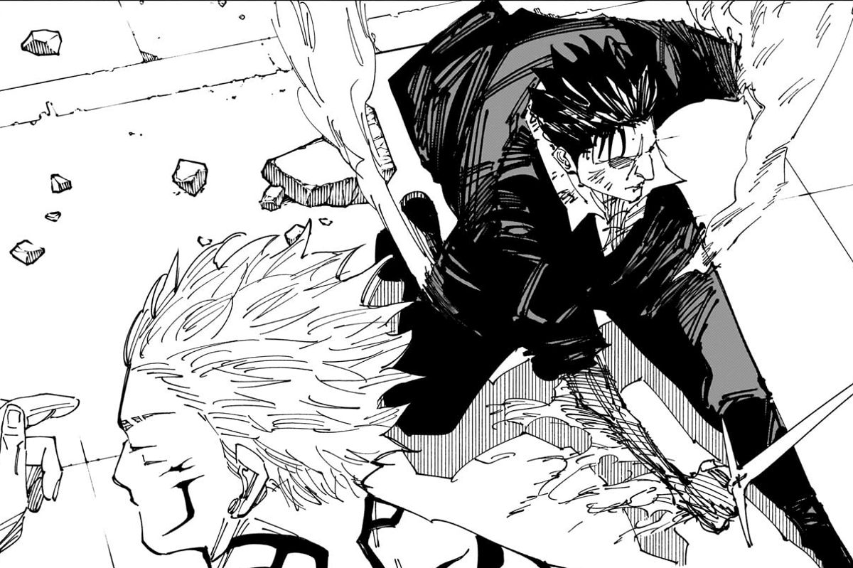 Higuruma menggunakan Reverse Cursed Technique.