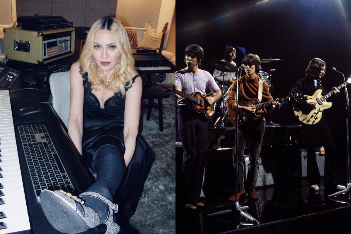 Madonna dan The Beatles.